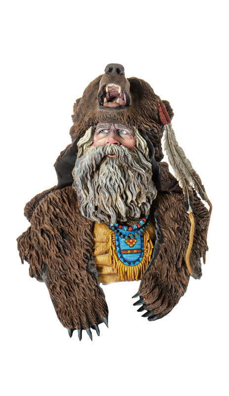 Andrea Miniatures 1/10 Bear Man Bust S9-B30